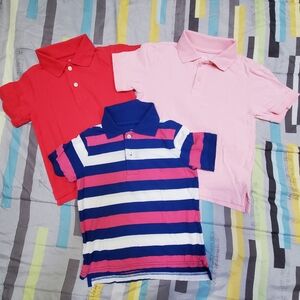 Lot of 3 Children's Place Kids Polos Size 5T